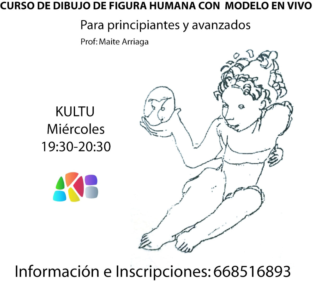 Curso de Dibujo de la Figura Humana con Modelo en Vivo